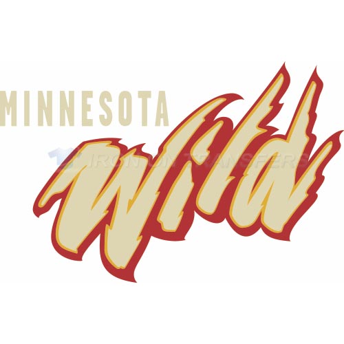 Minnesota Wild Iron-on Stickers (Heat Transfers)NO.191